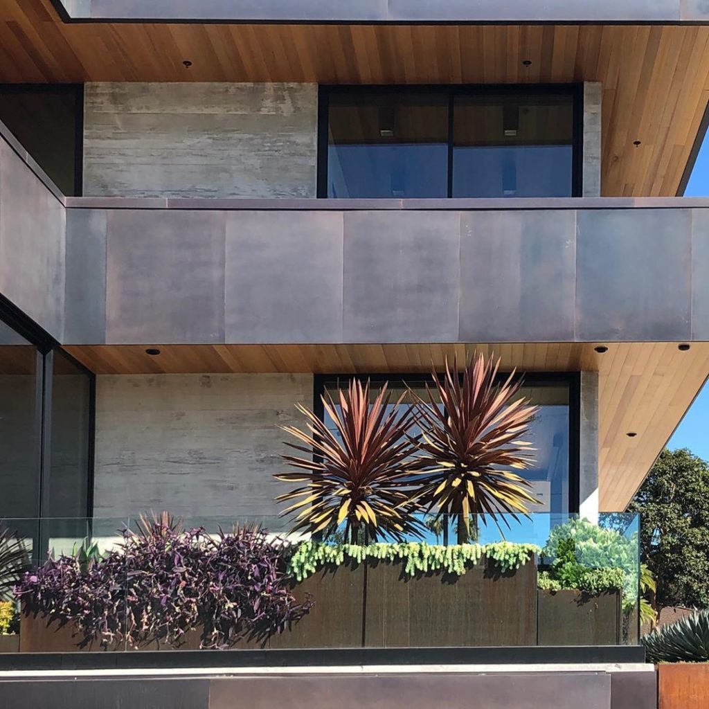 Succulents go with...metal and board formed concrete. 
#succulents #succulentsof...