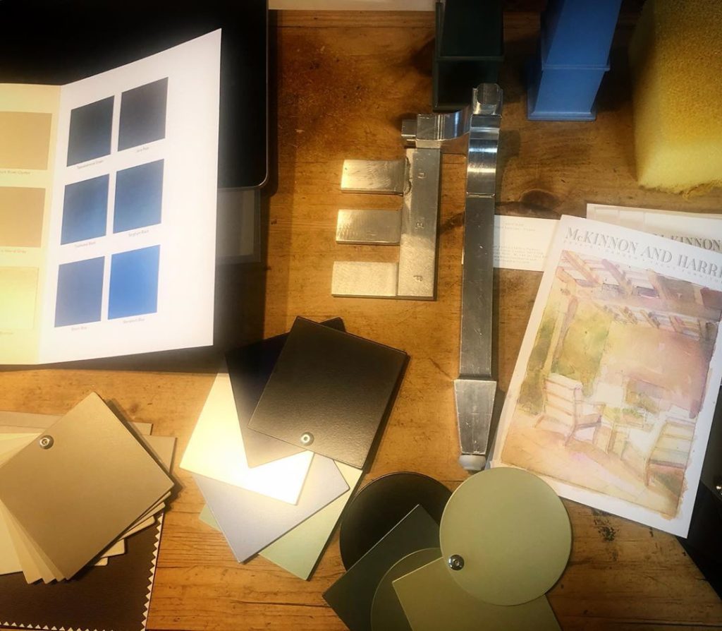 Thank you Kate of @mckinnonandharris for showing me the latest range and finishe...