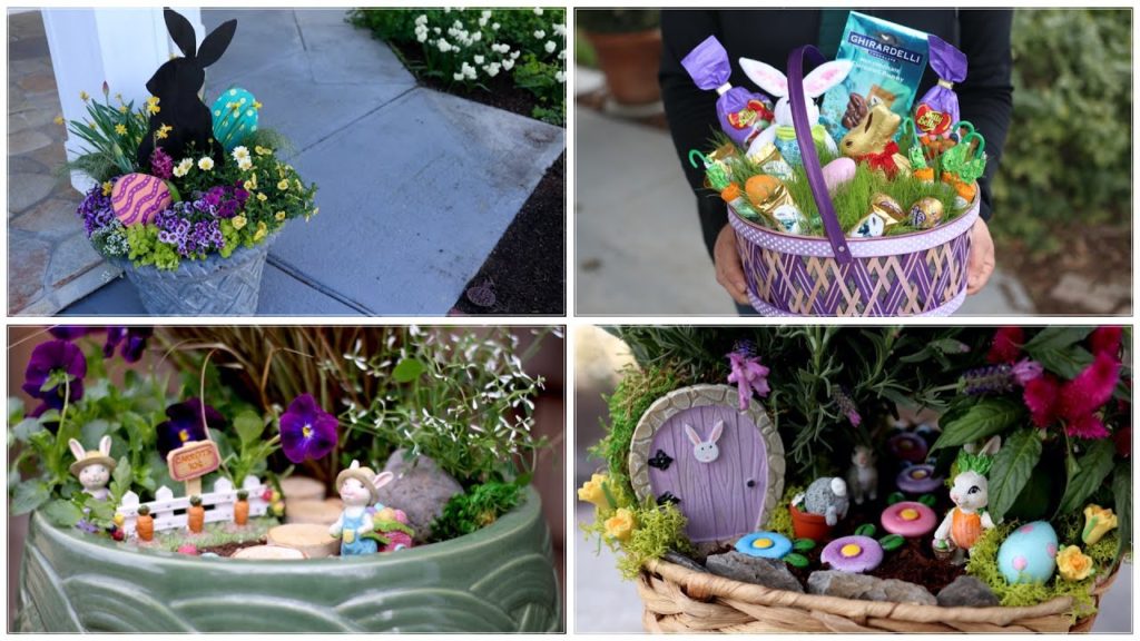 4 Easter Themed Garden Projects! 🌿