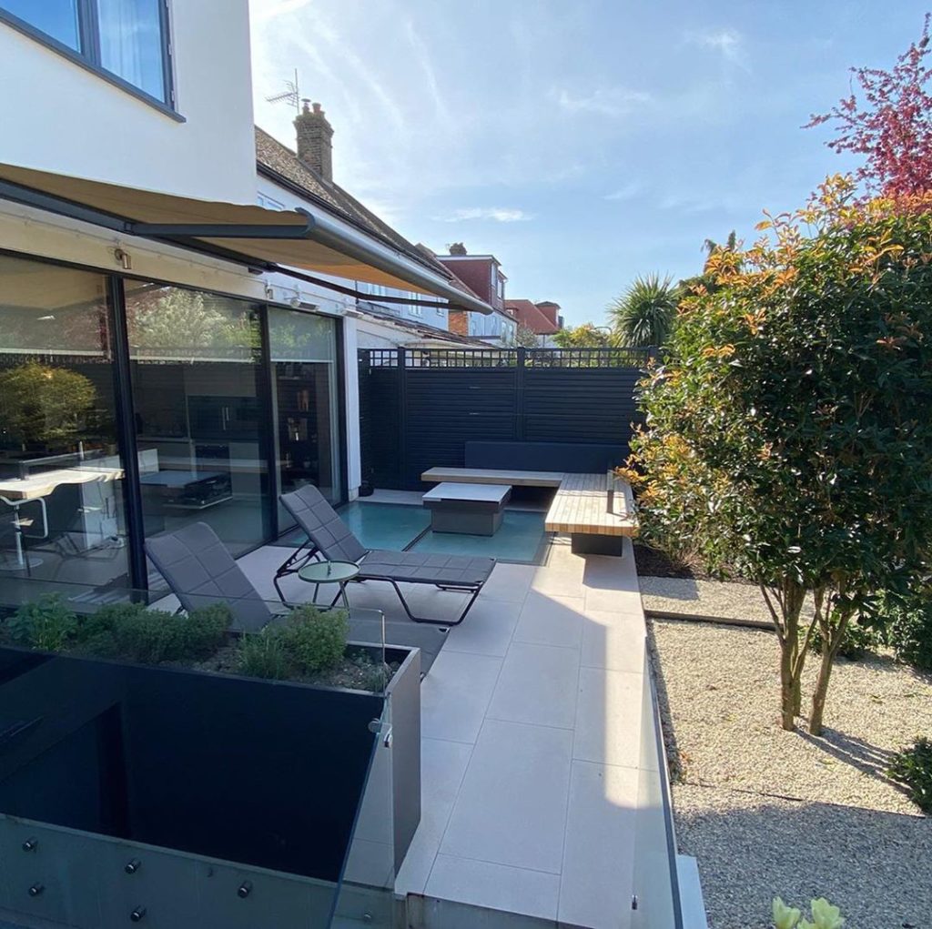 charlotterowegardens: A client of ours really kindly sent over these images of their brand new #garden… A client of ours really kindly sent over these images of their brand new #garden...