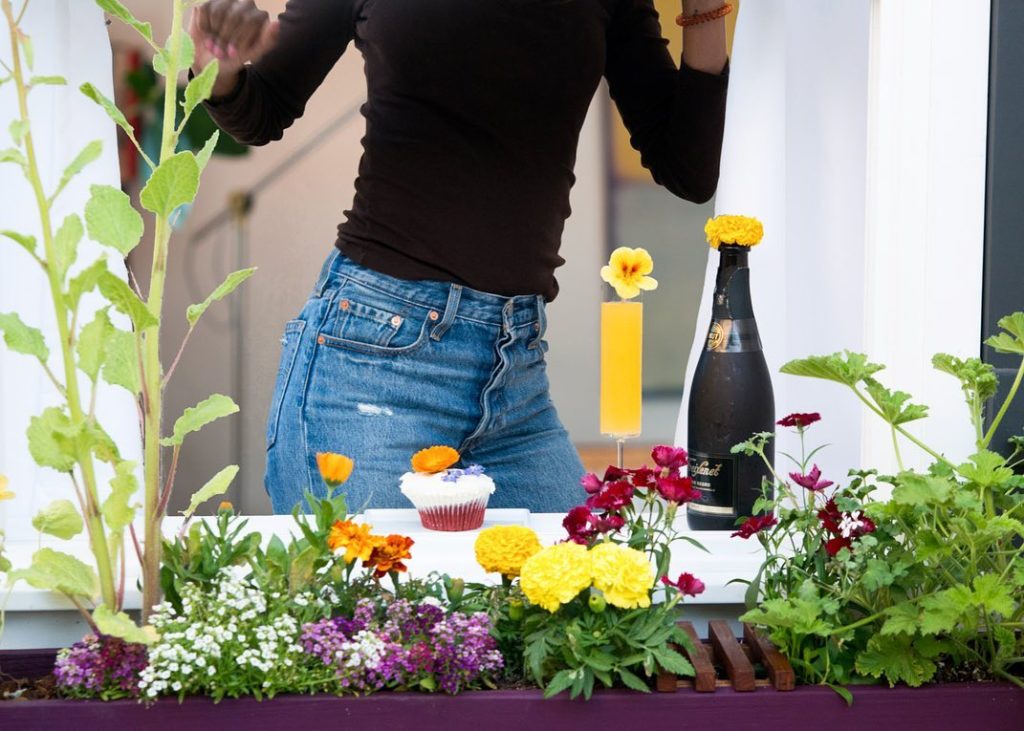 The Edible Petals box — By far the tastiest window box in our book  And here are...