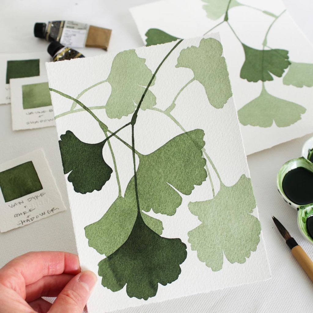 Ginkgoes have my heart now. Their edges so frilly and fanlike. Not to mention th...