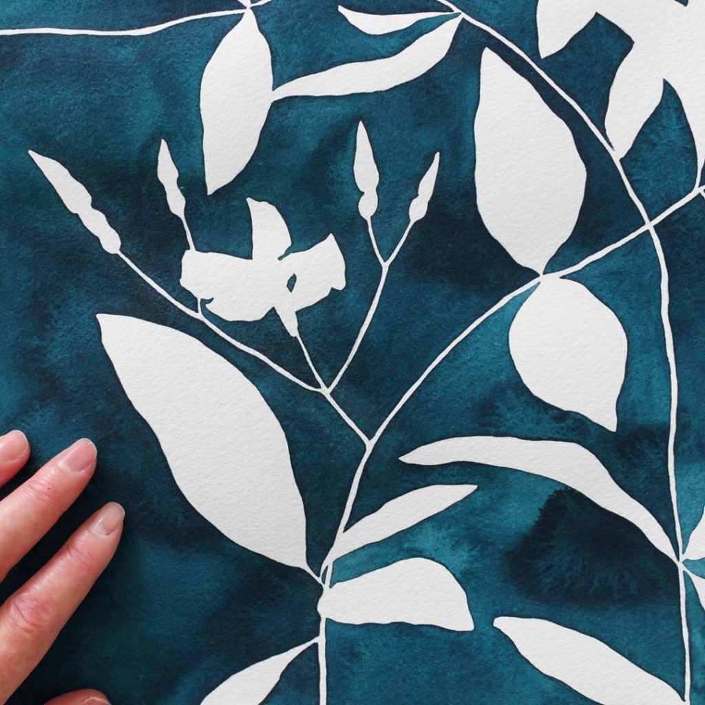 This color, its right in the middle of ultramarine and phthalocyanine green. It ...