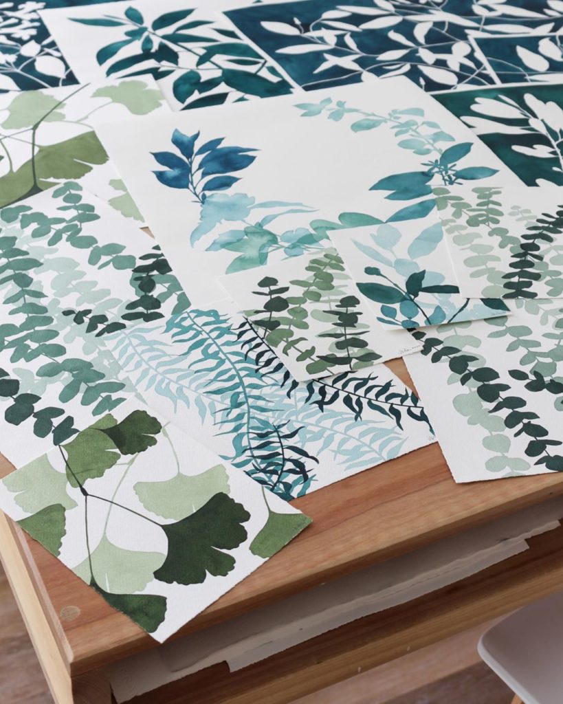 livingpattern: Can’t wait to release all these watercolor paintings this Sunday, May 3rd. I am … Can’t wait to release all these watercolor paintings this Sunday, May 3rd. I am ...