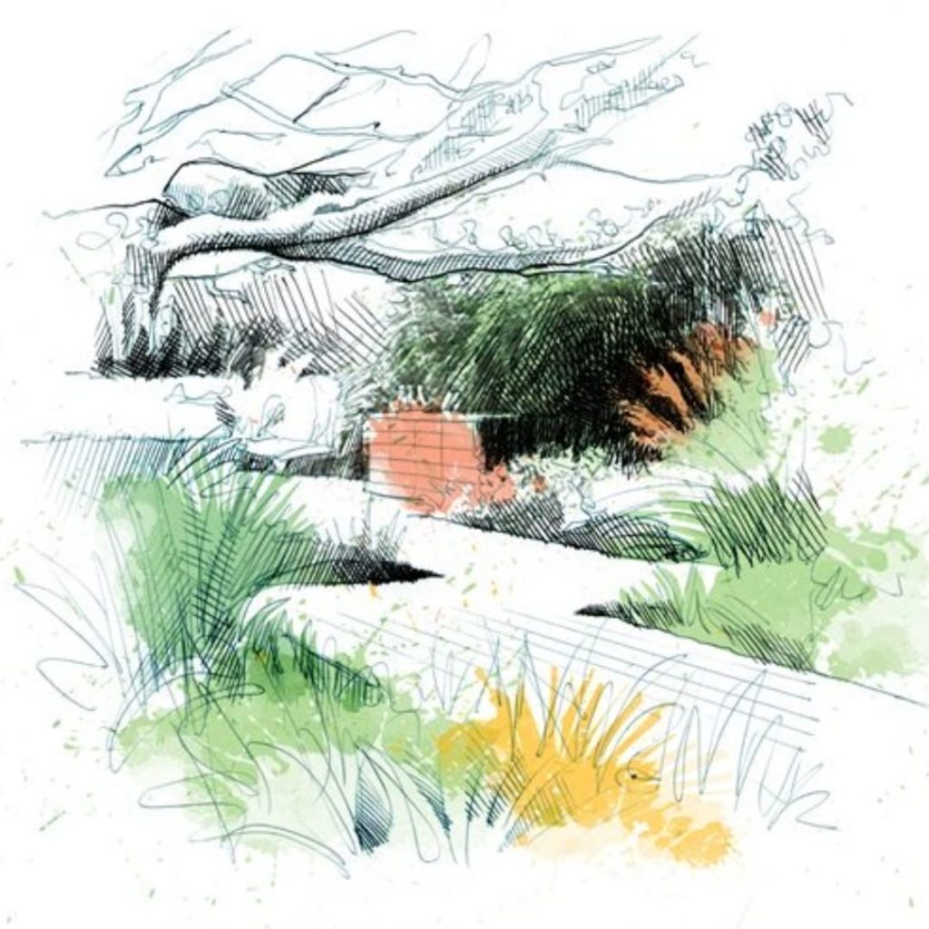 From one of our most popular garden design articles: Using drifts of plants on b...