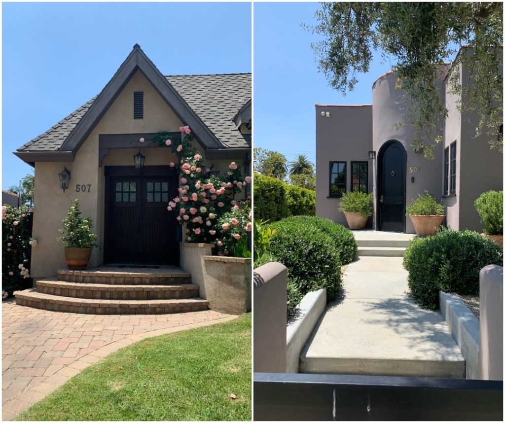 gardendesignmag: Which is more your style: The fairytale vibe on the left, or the modern entry on… Which is more your style: The fairytale vibe on the left, or the modern entry on...