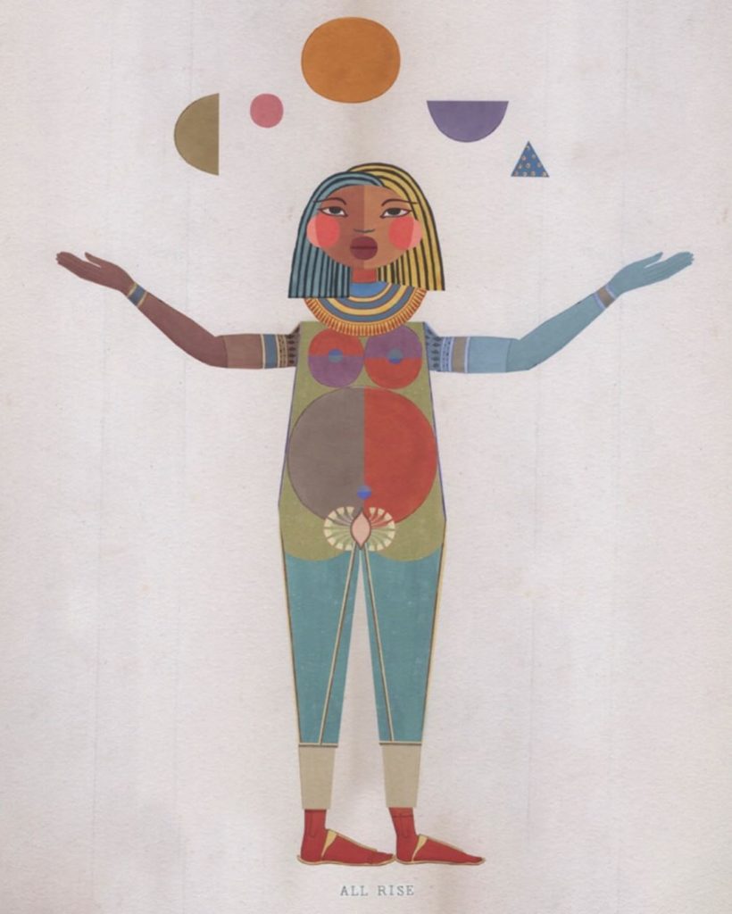 ALL RISE
(Artist: @justinablakeney)...