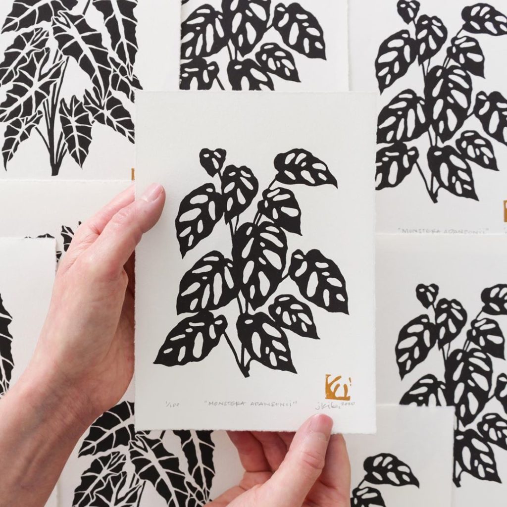 livingpattern: New “Monstera Adansonii” & “Alocasia Polly” prints are now on my site. Each prin… New “Monstera Adansonii” & “Alocasia Polly” prints are now on my site. Each prin...