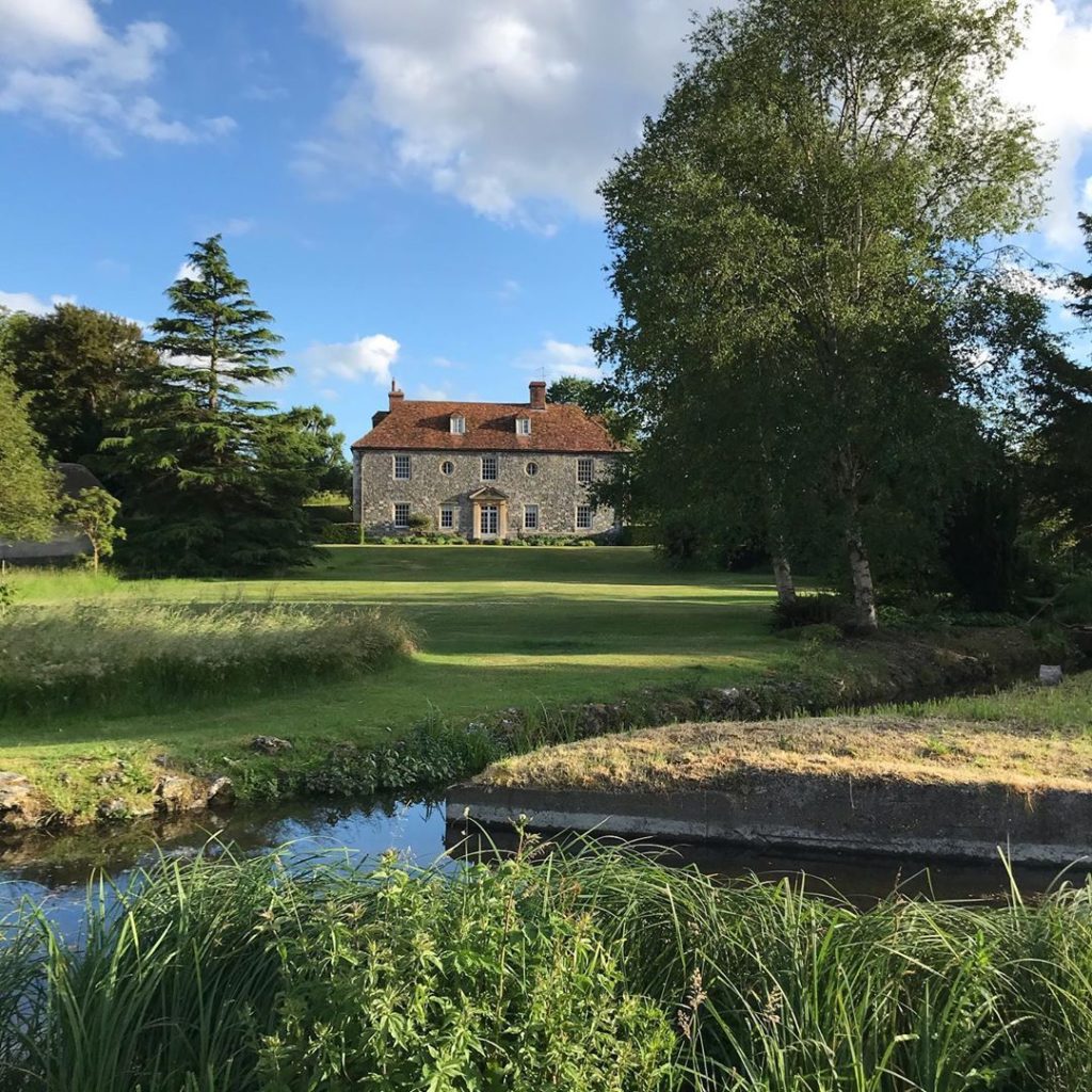 Evening #walk along the #riveravon through friends’ #garden just caught some #bl...