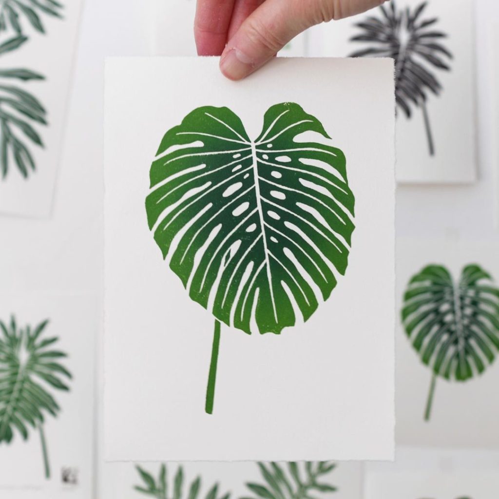 livingpattern: Always the king of the jungle, Monstera deliciosa.
Started printing my run of t… Always the king of the jungle, Monstera deliciosa.
Started printing my run of t...