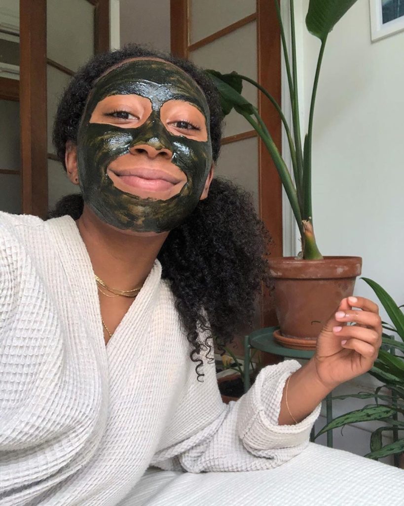 thesill: @golde founder @trinitymouzon is wearing the Clean Greens mask in true #SelfCare… @golde founder @trinitymouzon is wearing the Clean Greens mask in true #SelfCare...