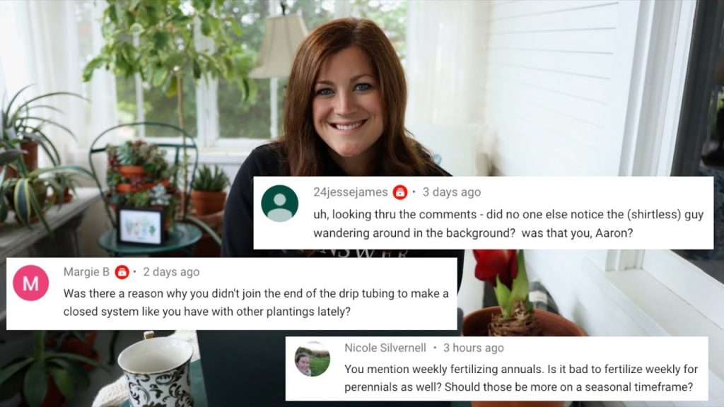 Garden Answer Highlights: Who Was the Shirtless Man in the Background? / Do You Fertilize Perennials Weekly? 🌿 Who Was the Shirtless Man in the Background? / Do You Fertilize Perennials Weekly? 🌿