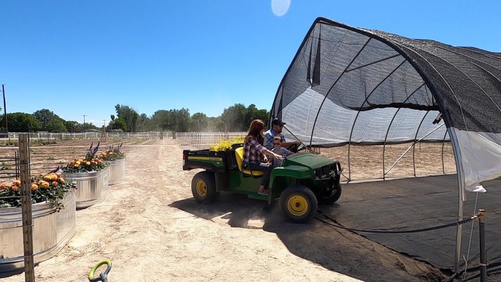 Tour of Our New High Tunnel! 🌿💚// Garden Answer