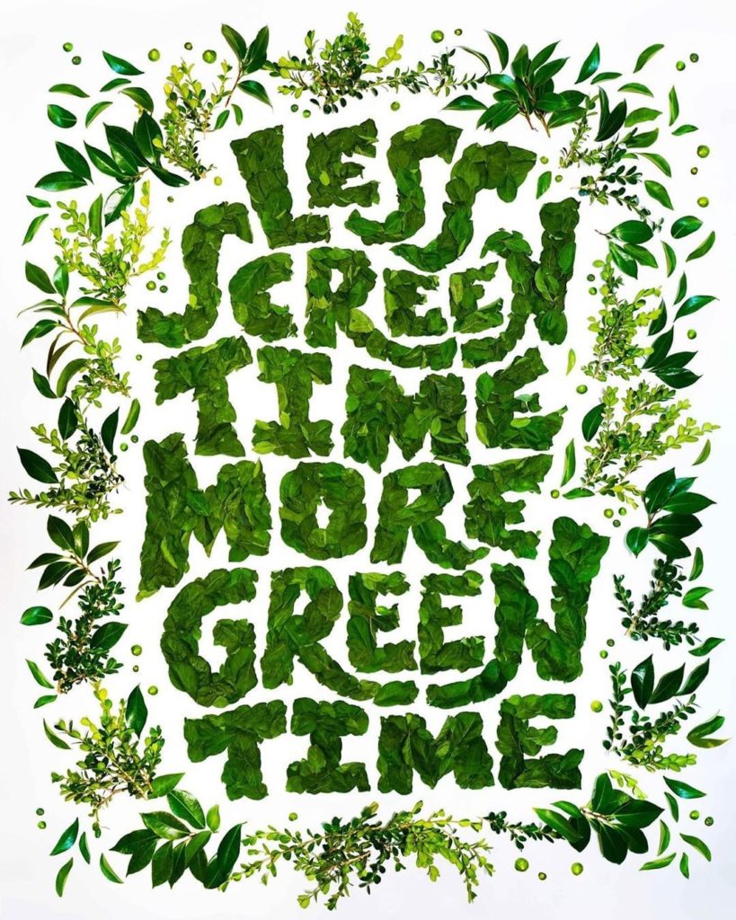 A gentle reminder to be around nature and take a break from your phone  Amazing ...