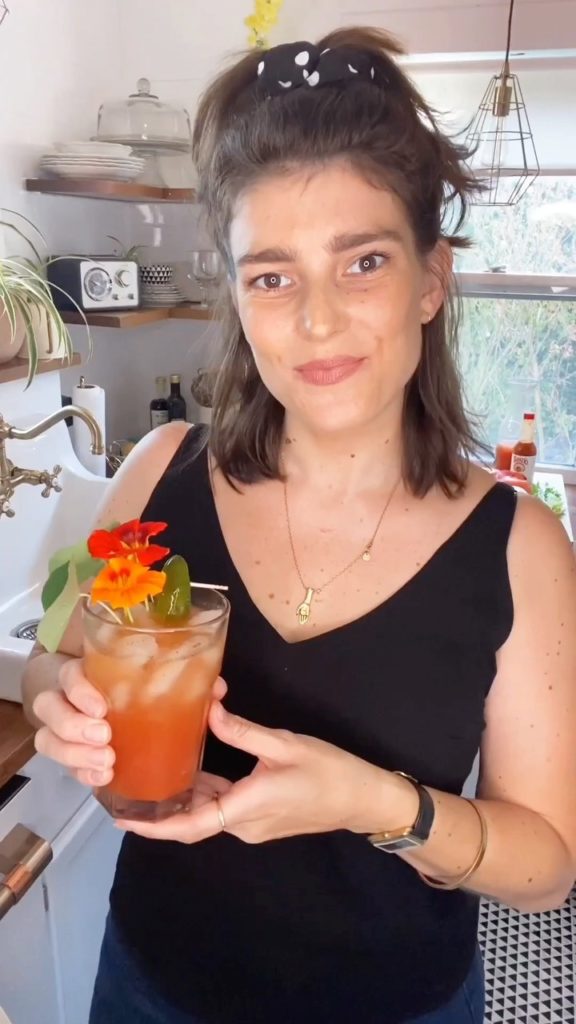 Bloody Mary Mix Ingredients:
-4 pounds of tomatoes; a mix of varieties is ok, co...