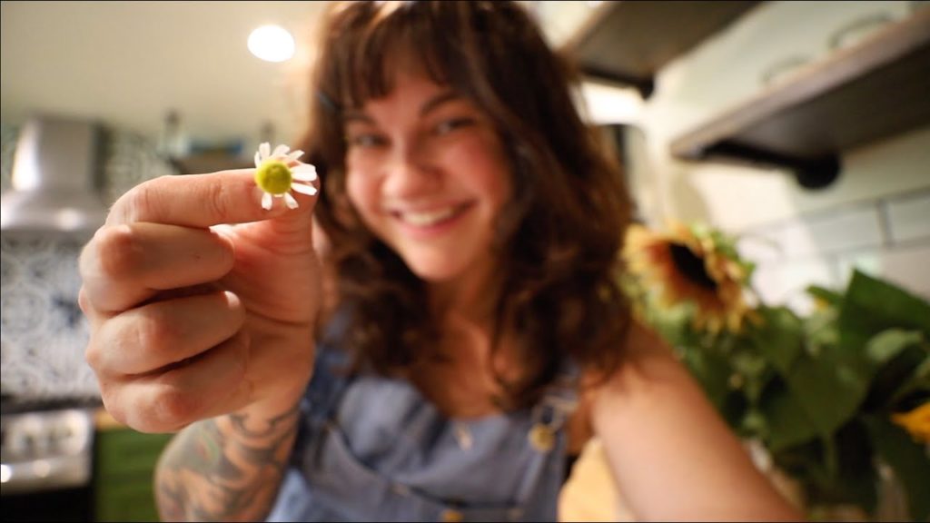Harvesting Chamomile for Tea | VLOG