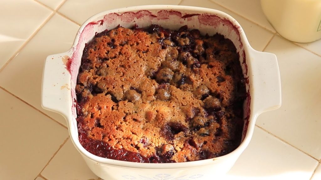 Melt-in-your-Mouth BLUEBERRY COBBLER Recipe || Late Bloomer