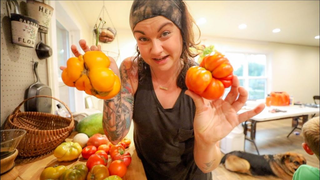 A Gardener's Prank (and Gnarly Tomatoes) | VLOG