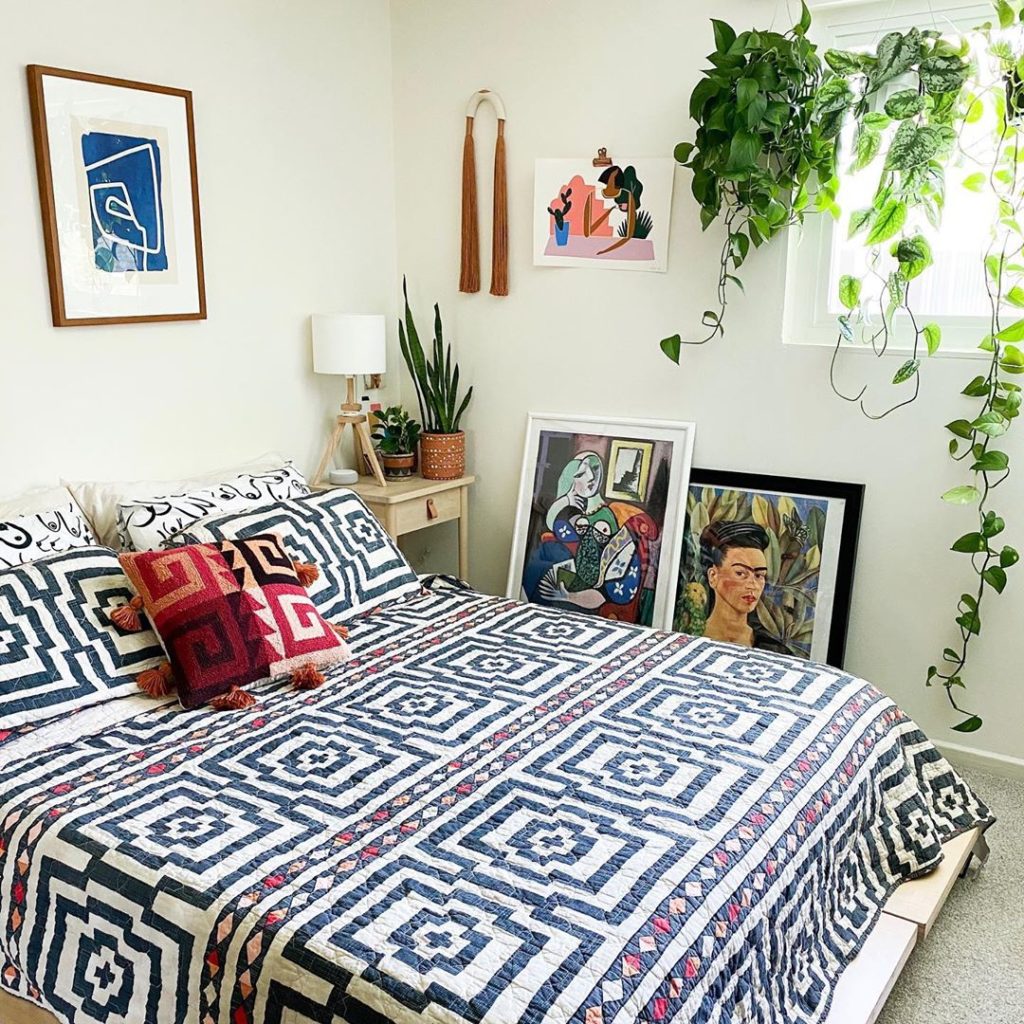 Our best selling Hypnotic Quilt designed by @justinablakeney is back in stock! D...