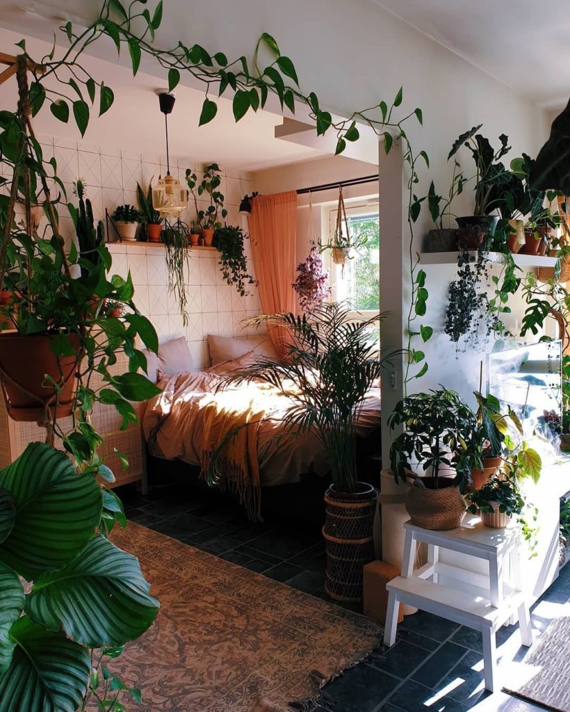 Talk about a plant oasis. Home inspiration by @henaalina...