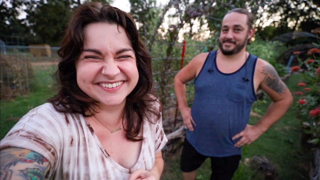 He could have guessed this is where I'd be (sunset garden walk) | VLOG