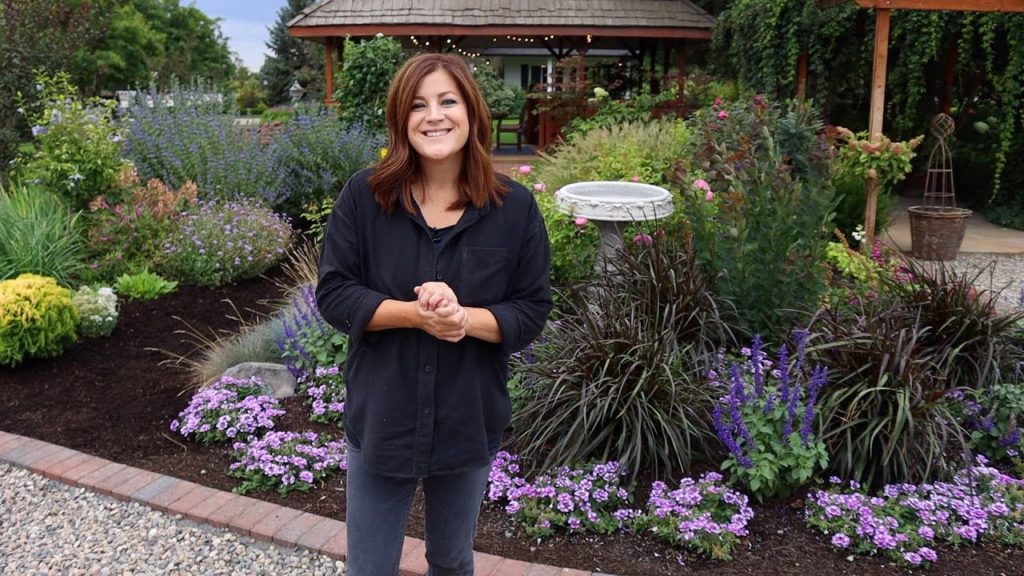 Mini Garden Tour Behind our Gazebo 🌿💚 // Garden Answer