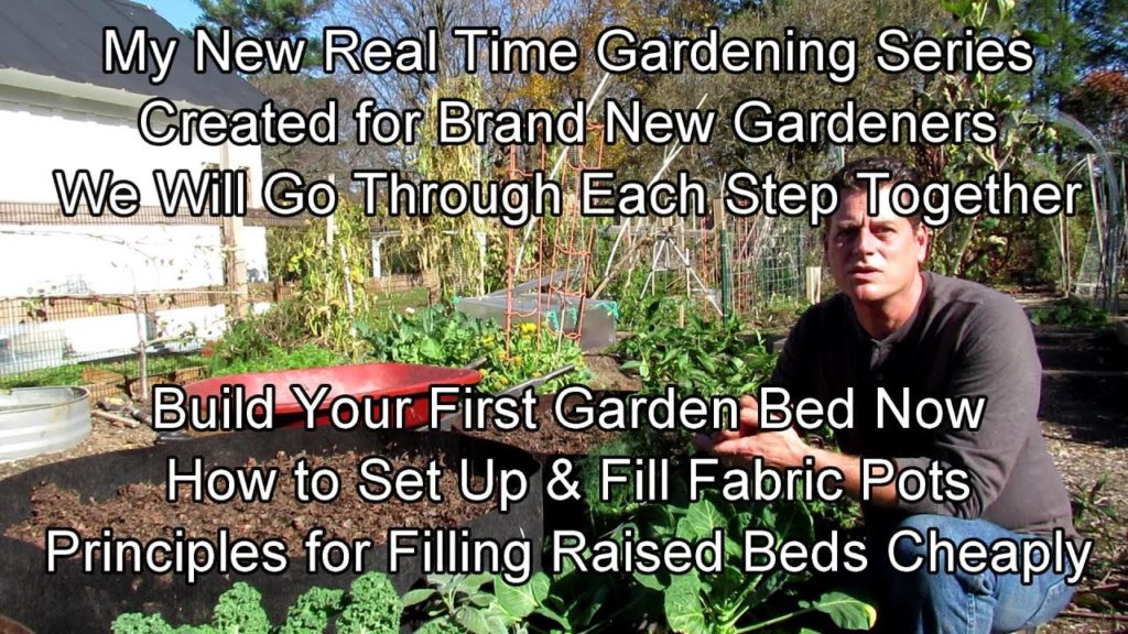 Gary Pilarchik: Join Me in a New Series – Growing Your 1st Vegetable Garden: E-1 Build & Fill Your Beds in the Fall Join Me in a New Series - Growing Your 1st Vegetable Garden: E-1 Build & Fill Your Beds in the Fall
