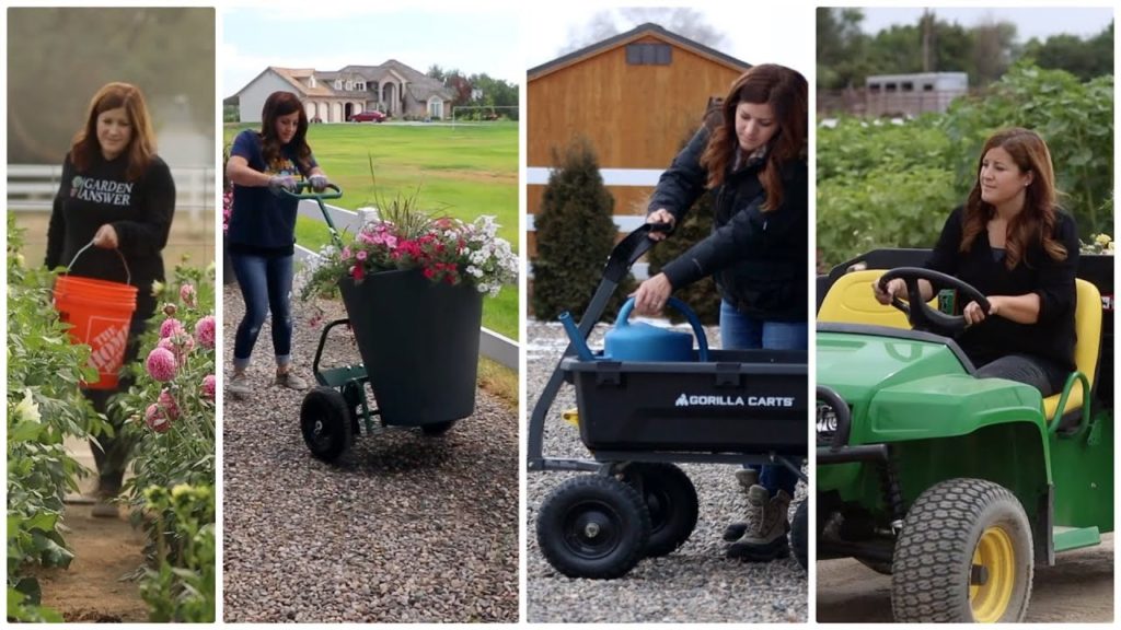 My Thoughts On All the Different Ways of Hauling Things Around Your Garden! 👍🌿🚜 // Garden Answer