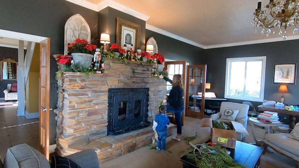 Decorating Our Mantel + Studio Update Tour! 🎄🥰 // Garden Answer