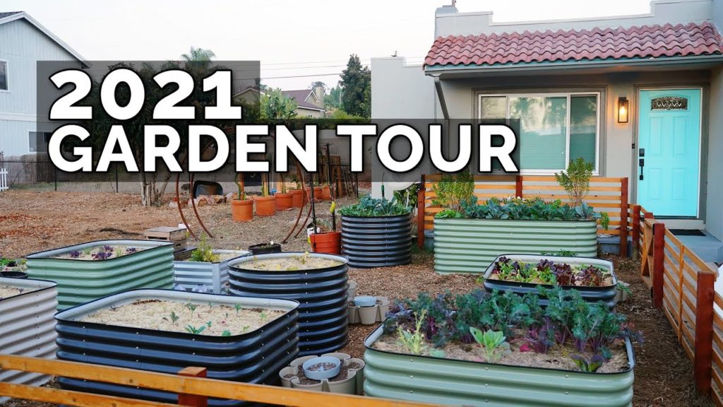 FULL 2021 Garden & Homestead Tour!