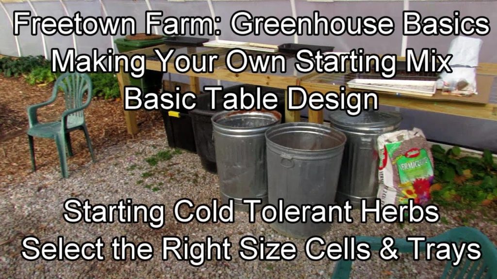 Greenhouse Basics: Seed Starting Mix, Starting Oregano, Thyme & Chives, Trays & Containers & More!