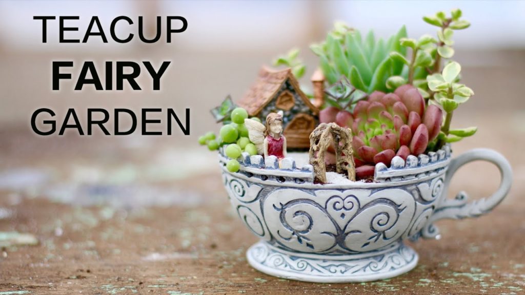 Garden Answer: Teacup Fairy Garden Teacup Fairy Garden