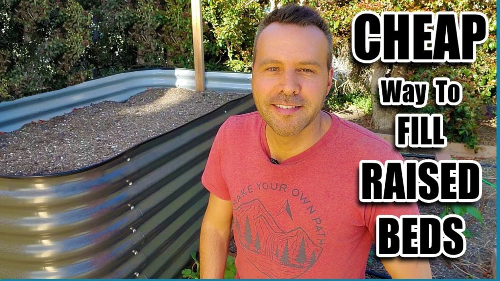 Super CHEAP Secret to FILL RAISED BEDS