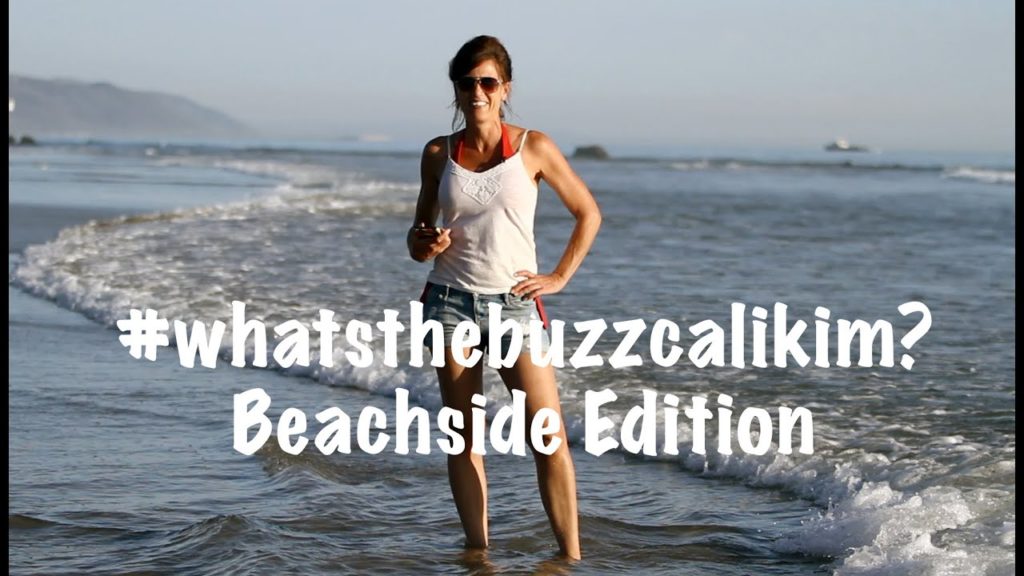#whatsthebuzzcalikim Beachside Edition