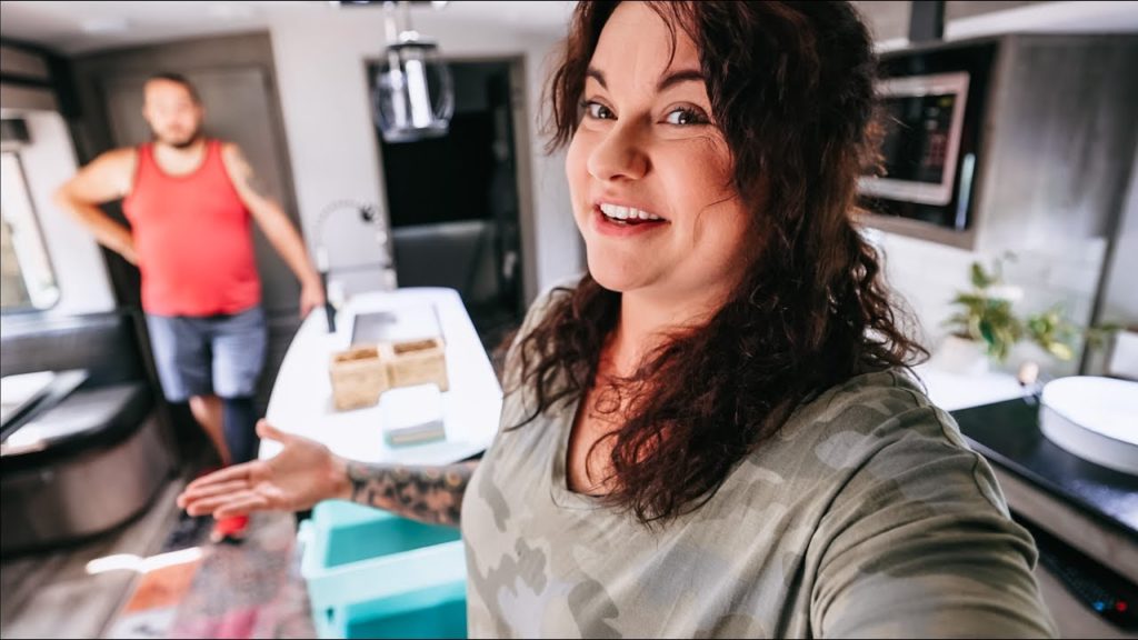 Roots and Refuge Farm: Introducing our Camper (and a quick garden look) | VLOG Introducing our Camper (and a quick garden look) | VLOG