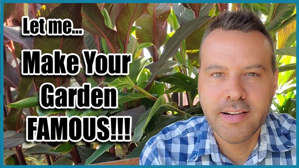 California Garden TV: Let me Make YOUR GARDEN FAMOUS!! Let me Make YOUR GARDEN FAMOUS!!