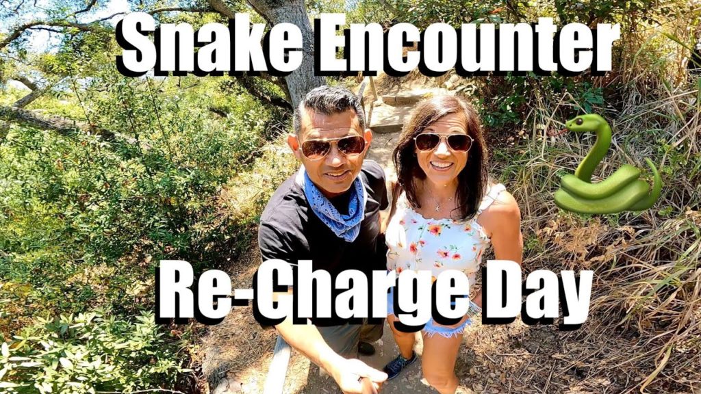 Snake Encounter & Re-Charge Day 🐍😱