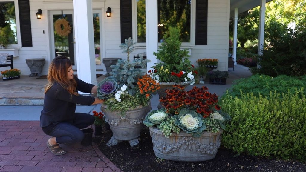 Garden Answer: Planting 10 Containers for Fall! 🍁🎃🍂 // Garden Answer Planting 10 Containers for Fall! 🍁🎃🍂 // Garden Answer