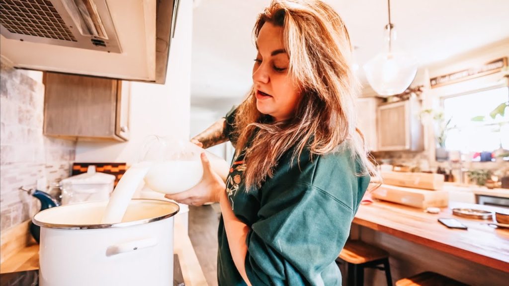 Dealing with my new problem (How to make RICOTTA Cheese) | VLOG