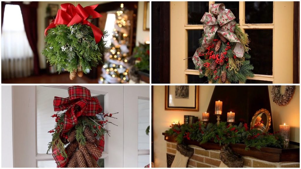 4 Holiday Projects Using Greens, Berries & Pinecones 🎄