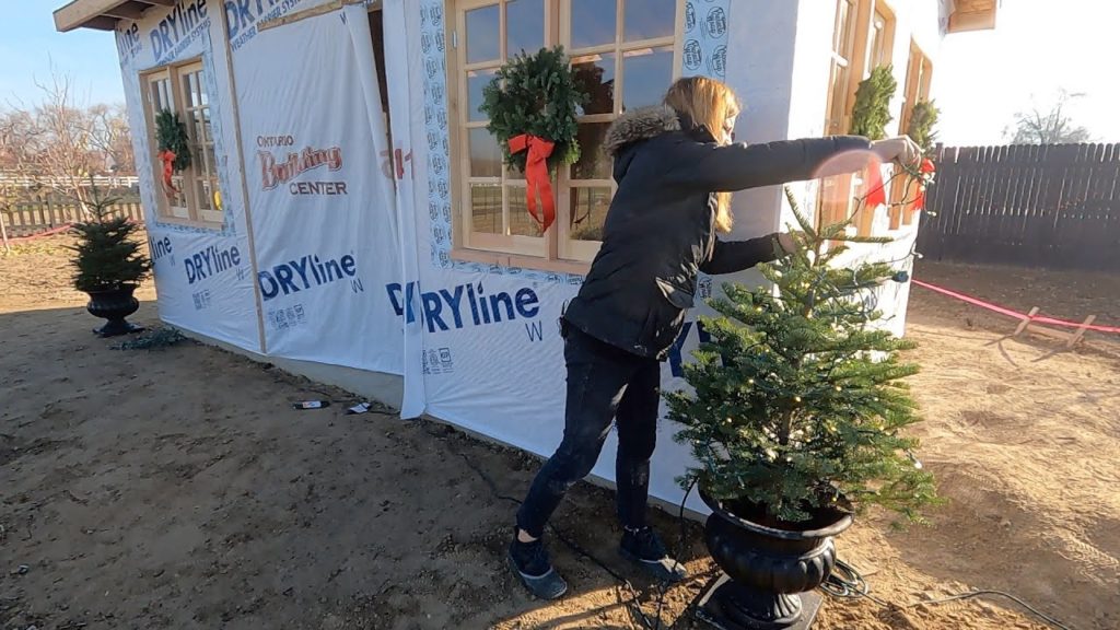Decorating the Cut Flower Shed + Update Tour! 🥰🎄💚 // Garden Answer