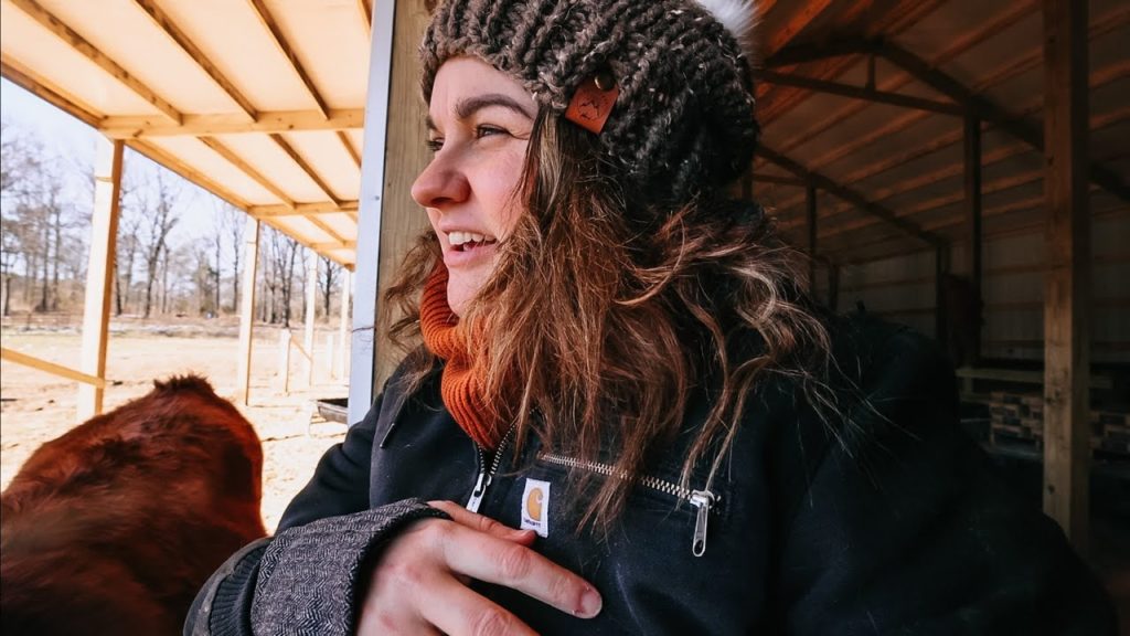 Building Compost on a South Carolina Snow Day (Calf Watch Continues) | VLOG