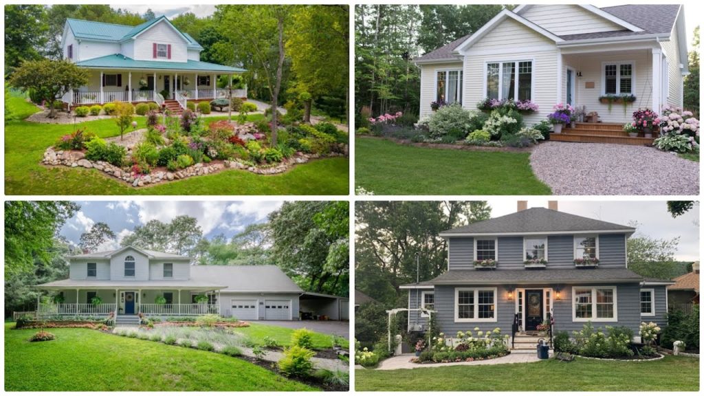 Garden Answer: Beautiful Front Yard Gardens! 🌿🌸🌼 // Garden Answer Beautiful Front Yard Gardens! 🌿🌸🌼 // Garden Answer