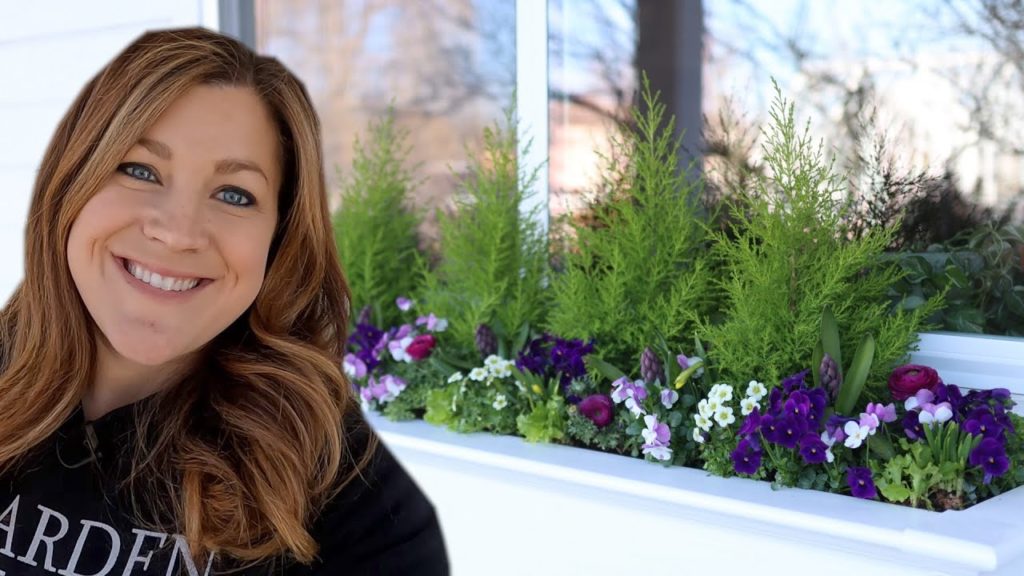 Planting Window Boxes for Spring! 🌸🌿🙌 // Garden Answer