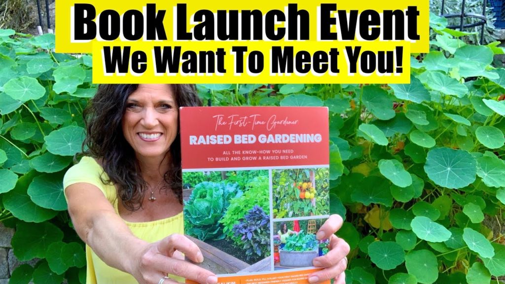 Raised Bed Gardening Book Launch Event in Southern California - We Want to Meet You!