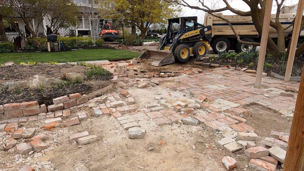 Garden Answer: First Day of Sidewalk & Brick Patio Demo + Planting a Birch Tree! 🌿💪🙌 // Garden Answer First Day of Sidewalk & Brick Patio Demo + Planting a Birch Tree! 🌿💪🙌 // Garden Answer