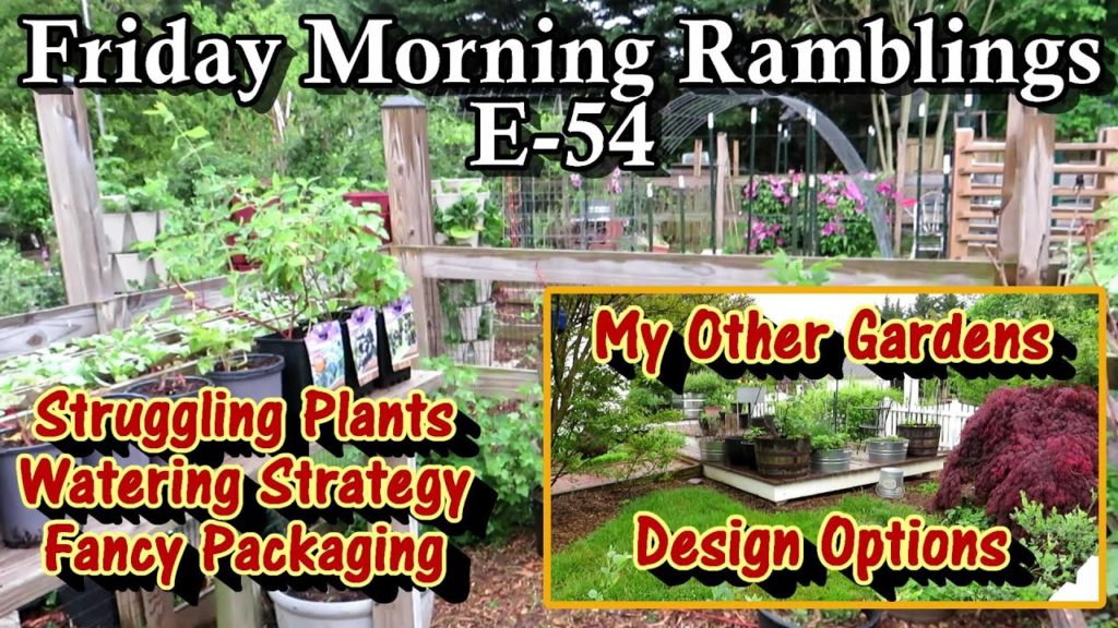 Full Garden Tour,  Struggling Peppers, Watering, What's in a Soil Bag: FM Gardening Ramblings E-54