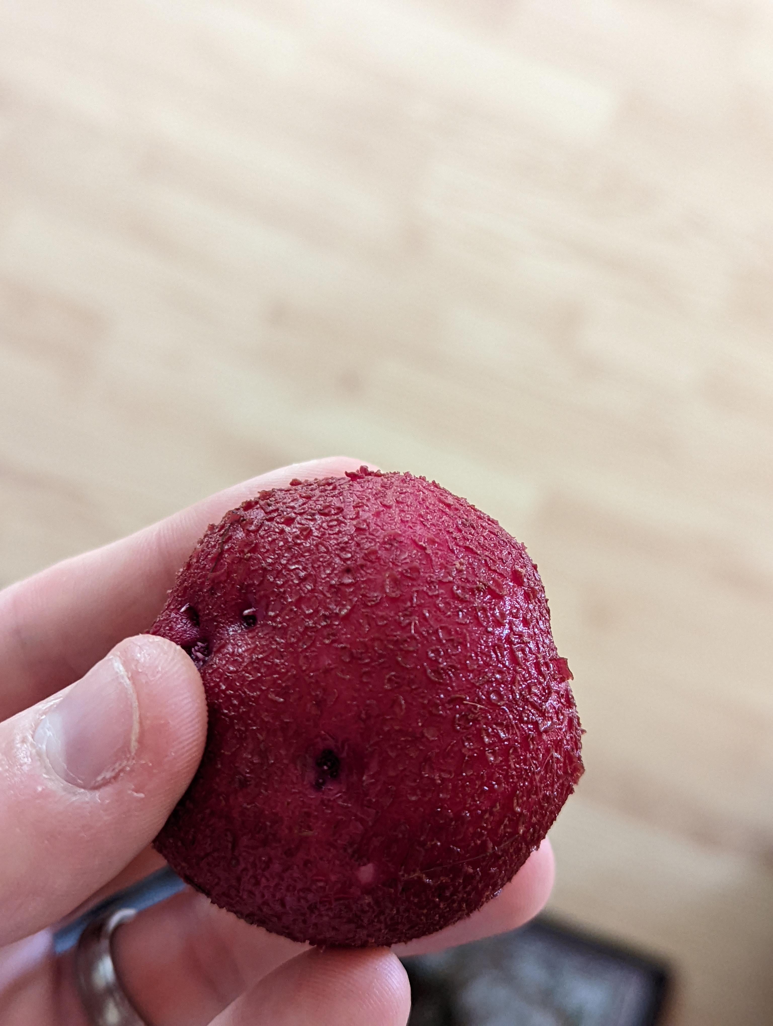 Vegetable Gardening Is this potato scab or something else? good to eat