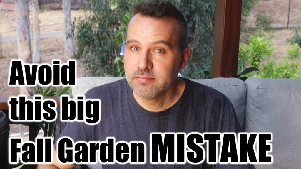 California Garden TV: Don't Make this Fall Vegetable Garden Mistake Don't Make this Fall Vegetable Garden Mistake