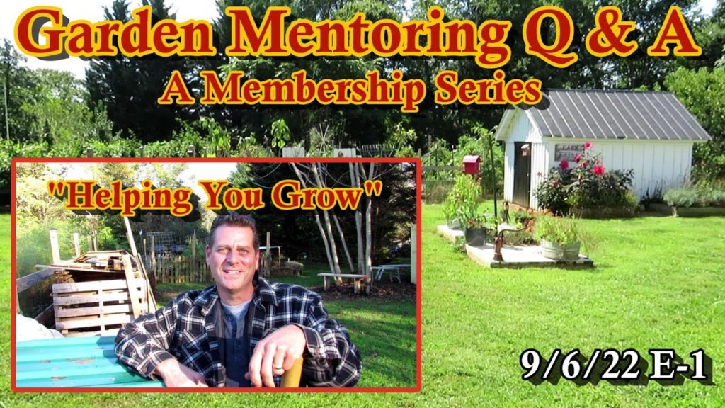Gary Pilarchik: TRG Live Mentoring, Questions, and Planting Times 9/6/22 TRG Live Mentoring, Questions, and Planting Times 9/6/22
